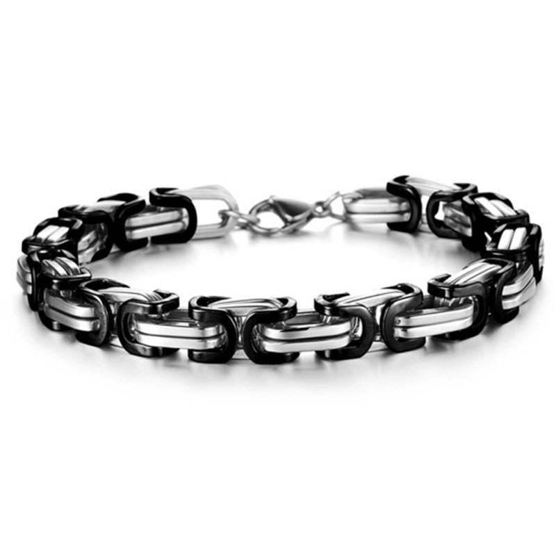 fashion-men-bracelets-gold-chain-link-bracelet-stainless-steel-width-8mm-bracelet-y8 BBL