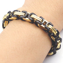 fashion-men-bracelets-gold-chain-link-bracelet-stainless-steel-width-8mm-bracelet-y8 BBL