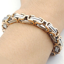 fashion-men-bracelets-gold-chain-link-bracelet-stainless-steel-width-8mm-bracelet-y8 BBL