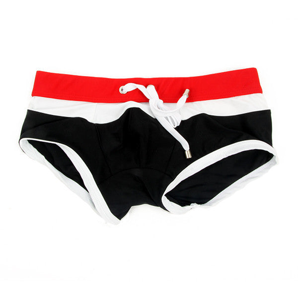 fashion-men-tied-rope-boxers-swimwear-beachwear-color-matched-trunks-low-rise-boxer BBL