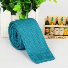 fashion-mens-tie-knit-knitted-tie-necktie-narrow-slim-skinny-woven-l3 BBL