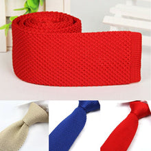 fashion-mens-tie-knit-knitted-tie-necktie-narrow-slim-skinny-woven-l3 BBL