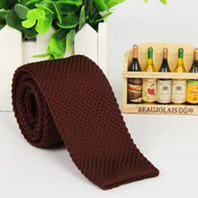fashion-mens-tie-knit-knitted-tie-necktie-narrow-slim-skinny-woven-l3 BBL