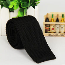 fashion-mens-tie-knit-knitted-tie-necktie-narrow-slim-skinny-woven-l3 BBL