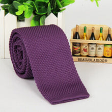fashion-mens-tie-knit-knitted-tie-necktie-narrow-slim-skinny-woven-l3 BBL