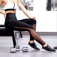 Mesh Patchwork Leggings Women Fitness Pants High Waist Skinny Leggings Sexy Calzas Deportivas Mujer Fitness