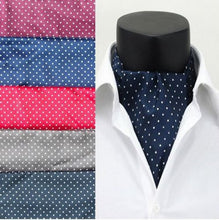 fashion-polka-dot-men-long-silk-scarves-cravat-ascot-ties-handkerchief-gentlemen BBL