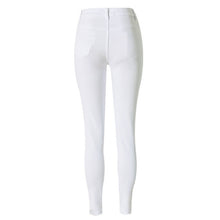 Ripped Jeans High Waist Skinny Jeans Stretchy Destroyed Women Pants Trousers Sexy Hole Jeans Woman White Pencil Jean