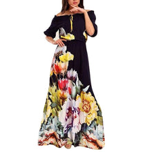 fashion-sexy-women-dress-off-the-shoulder-half-sleeve-floral-print-vestidos-party-dresses BBL