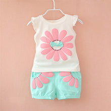 fashion-toddler-baby-girls-clothing-set-sunflower-girls-clothes-sets-kids-casual-sport-suit-set BBL