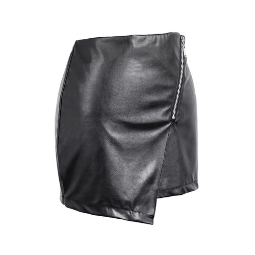 fashion-tight-sexy-womens-bodycon-skirts-pu-leather-mini-short-skirt-black-wrap-pencil-skirts-plus-size-women-saias-femininas BBL