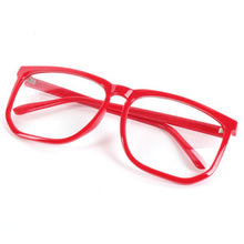 fashion-unisex-square-frame-glasses-men-women-eyewear-clear-lens-nerd-geek-glasses BBL