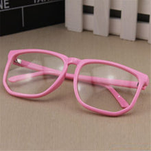 fashion-unisex-square-frame-glasses-men-women-eyewear-clear-lens-nerd-geek-glasses BBL