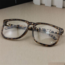 fashion-unisex-square-frame-glasses-men-women-eyewear-clear-lens-nerd-geek-glasses BBL