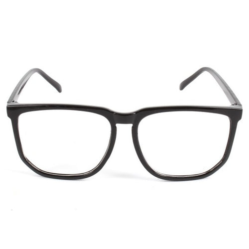 fashion-unisex-square-frame-glasses-men-women-eyewear-clear-lens-nerd-geek-glasses BBL