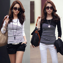 slim-t-shirt-women-t-shirt-striped-o-neck-women-tops-long-sleeve-tee-blusas-white BBL
