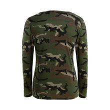 fashion-women-camouflage-long-sleeve-t-shirt-lace-up-neck-cross-printed-sexy-slim-t-shirt-tops-army-green-camisas-femininas BBL
