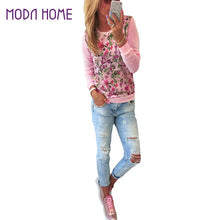 fashion-women-casual-shirt-floral-print-long-sleeve-hoodie-soft-top-undershirts-pullover-tee-black-white-sudaderas-mujer BBL