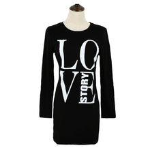 women-casual-t-shirt-letter-print-long-sleeve-tops-tee-round-neck-women-long-t-shirt-plus-size-grey-black BBL