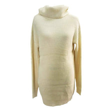 fashion-women-cowl-neck-knitted-pullovers-sweaters-tunic-dress-mini-jumper-clothes-py9 BBL