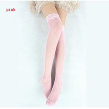 fashion-women-girls-sexy-lace-nylon-yarn-top-hollow-fishnet-thigh-high-long-stockings-5-colors-ly7 BBL