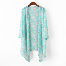 women-kimono-cardigan-open-front-floral-print-irregular-hem-3-4-sleeve-chiffon-shirt-women-blouses-blue-pink-yellow BBL