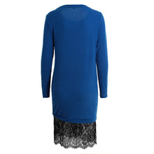fashion-women-knit-lace-splicing-dress-long-sleeve-o-neck-fall-dress-elegant-party-evening-sheath-bodycon-knitted-pencil-dress BBL