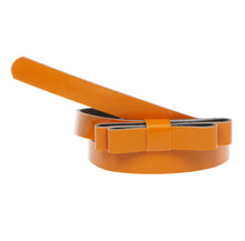 women-lady-slender-waist-belt-cute-bowknot-candycolor-thin-skinny-pu-leather-waistband-belt-brown BBL