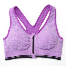 fashion-women-padded-s-bra-tank-top-zip-fitness-seamless-racerback-stretch-tops-shockproof-bras BBL