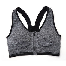 fashion-women-padded-s-bra-tank-top-zip-fitness-seamless-racerback-stretch-tops-shockproof-bras BBL