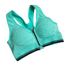 fashion-women-padded-s-bra-tank-top-zip-fitness-seamless-racerback-stretch-tops-shockproof-bras BBL