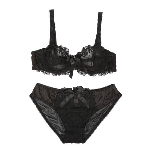 fashion-women-see-thorough-sheer-sexy-black-lace-bra-and-panties-sets-transparent-underwear-lingerie-5-color BBL