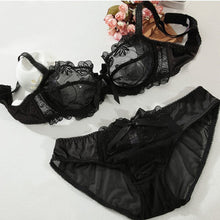 fashion-women-see-thorough-sheer-sexy-black-lace-bra-and-panties-sets-transparent-underwear-lingerie-5-color BBL