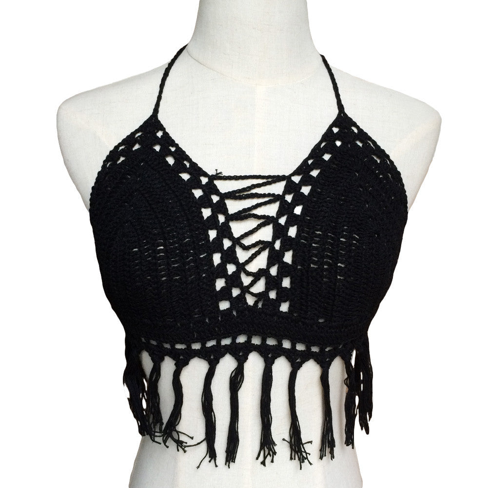 women-sexy-boho-crop-top-halter-style-crochet-knitted-hollow-bra-beachwear-womens-tanks BBL