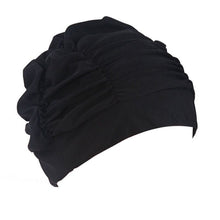 fashion-women-soft-comfortable-swim-bathing-hat-flexible-nylon-lycra-elastic BBL