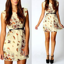 fashion-women-chiffon-dress-butterfly-print-pattern-sleeveless-slim-mini-dresses BBL