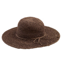women-straw-hat-wide-brim-woven-design-foldable-sun-beach-hat-coffee-chapeu-feminino BBL