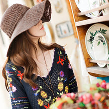 women-straw-hat-wide-brim-woven-design-foldable-sun-beach-hat-coffee-chapeu-feminino BBL