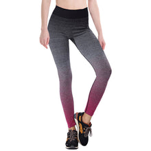 fashion-women-yuga-pants-girls-elastic-leggings-gradient-high-waist-pantaloni-donna-stretch-cropped-trousers-pants BBL