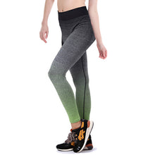fashion-women-yuga-pants-girls-elastic-leggings-gradient-high-waist-pantaloni-donna-stretch-cropped-trousers-pants BBL