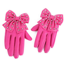 fashion-women-s-ladies-butterfly-bow-wrist-soft-leather-gloves-mittens-new BBL