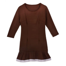 fashion-womens-dress-sexy-3-4-sleeve-casual-bodycon-party-clubwear-trumpet-dresses BBL