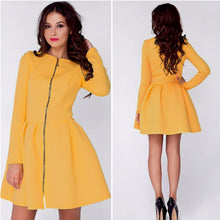 fashion-womens-full-front-zipper-long-sleeve-evening-party-clubwear-casual-mini-dress BBL