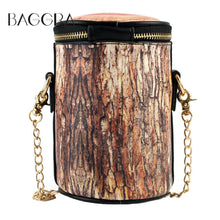 funny-women-pu-crossbody-bag-cylinder-shaped-messenger-bags-tree-stump-planet-print-zipper-casual-small-shoulder-bag-black-brown BBL