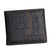 PU Leather Wallet Men Famous Brand Coin Purse Wallets Paris Leather With Coin Pocket Bifold Wallet Purse Cartera Hombre