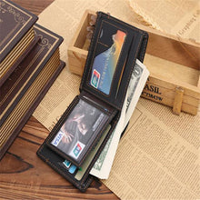 PU Leather Wallet Men Famous Brand Coin Purse Wallets Paris Leather With Coin Pocket Bifold Wallet Purse Cartera Hombre