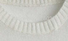 Women's Sweater Bronzing Golden Color SKULL BONE Print Loose Knitted Horn Sleeve Sweater Jumper Knitwear Tops