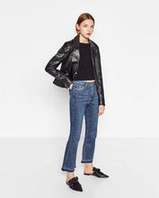 Harajuku Blue High Waist Flare Pants Denim Pants Woman Tight Jeans Femme Long Jeans Feminino