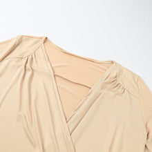 harajuku-women-t-shirt-v-neck-long-sleeve-blusa-cross-solid-slim-casual-tee-tops-beige-red-black-camisas-femininas BBL