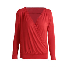 harajuku-women-t-shirt-v-neck-long-sleeve-blusa-cross-solid-slim-casual-tee-tops-beige-red-black-camisas-femininas BBL